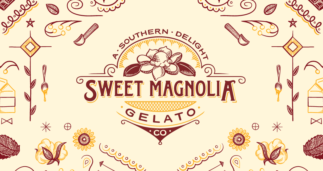 Sweet Magnolia Gelato Communication Arts